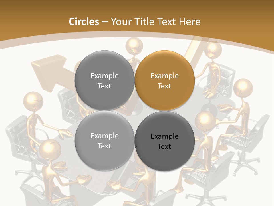 Boardroom Character Illustration PowerPoint Template