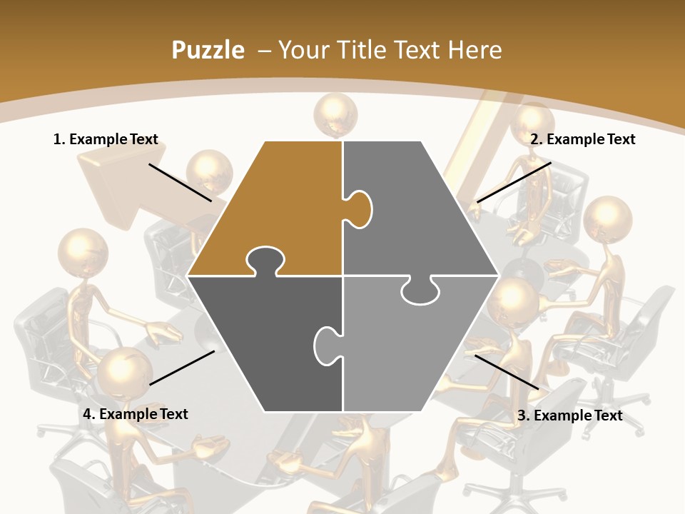 Boardroom Character Illustration PowerPoint Template