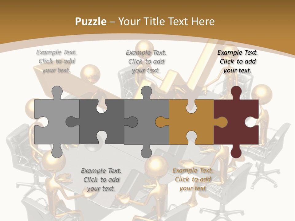 Boardroom Character Illustration PowerPoint Template