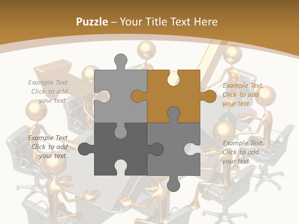 Boardroom Character Illustration PowerPoint Template