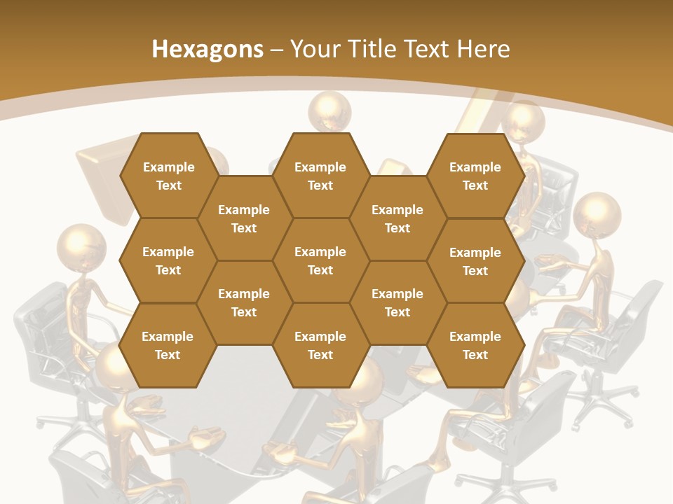 Boardroom Character Illustration PowerPoint Template