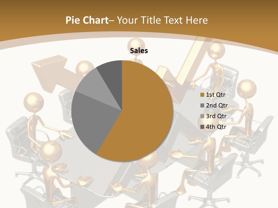 Boardroom Character Illustration PowerPoint Template