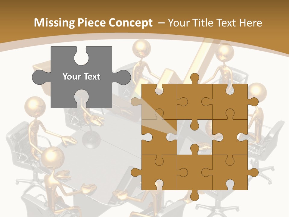 Boardroom Character Illustration PowerPoint Template