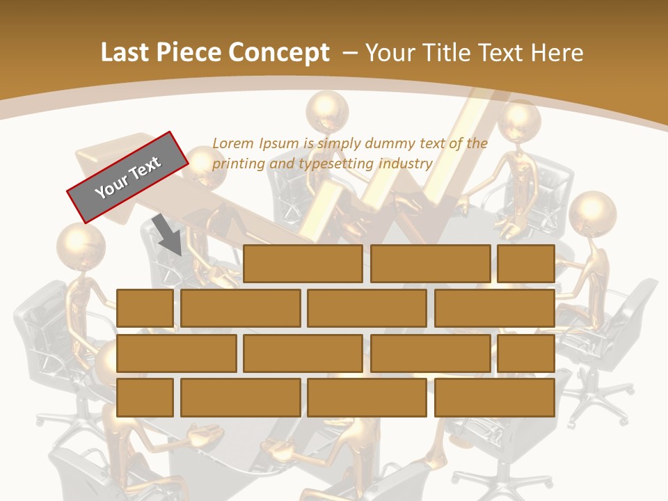 Boardroom Character Illustration PowerPoint Template