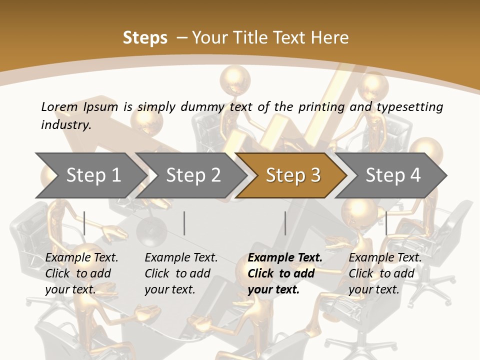 Boardroom Character Illustration PowerPoint Template