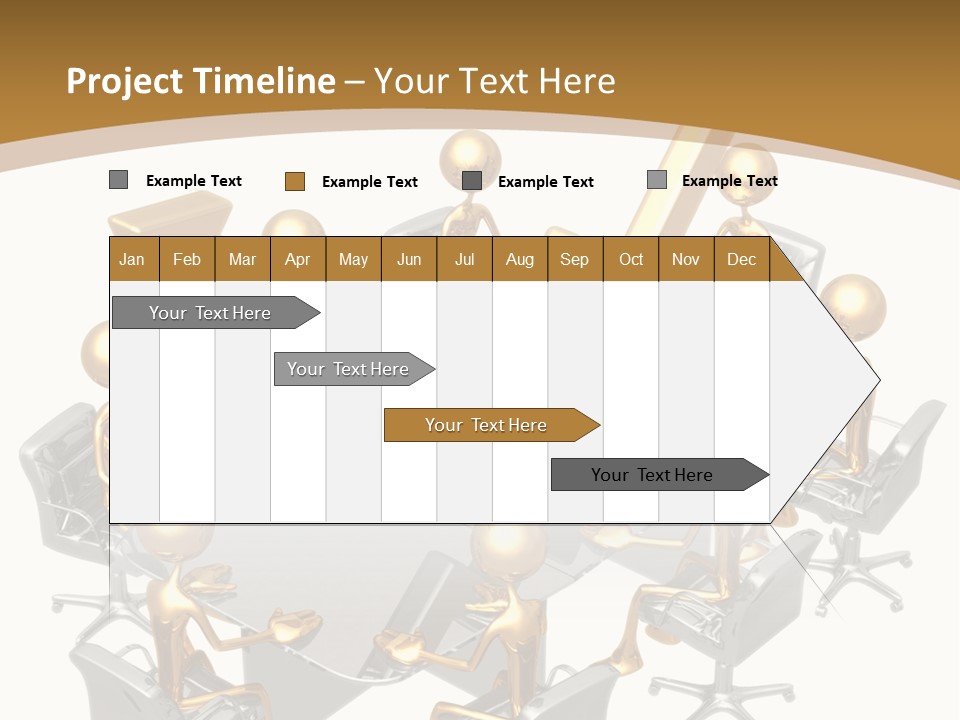 Boardroom Character Illustration PowerPoint Template