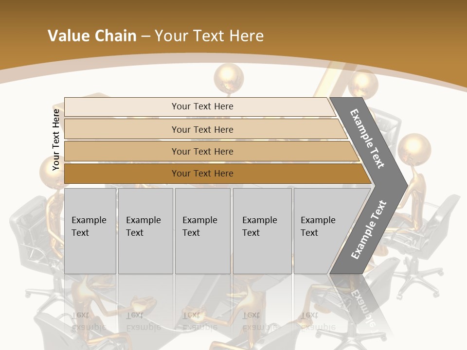 Boardroom Character Illustration PowerPoint Template