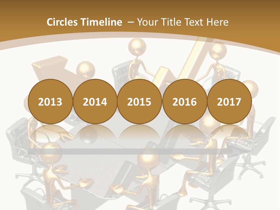 Boardroom Character Illustration PowerPoint Template