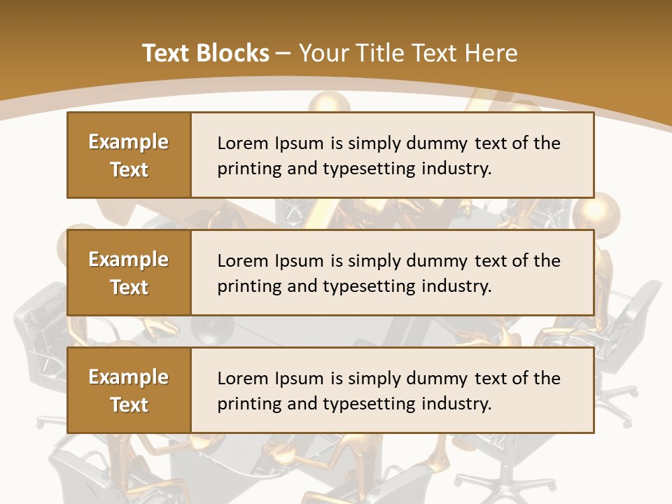 Boardroom Character Illustration PowerPoint Template