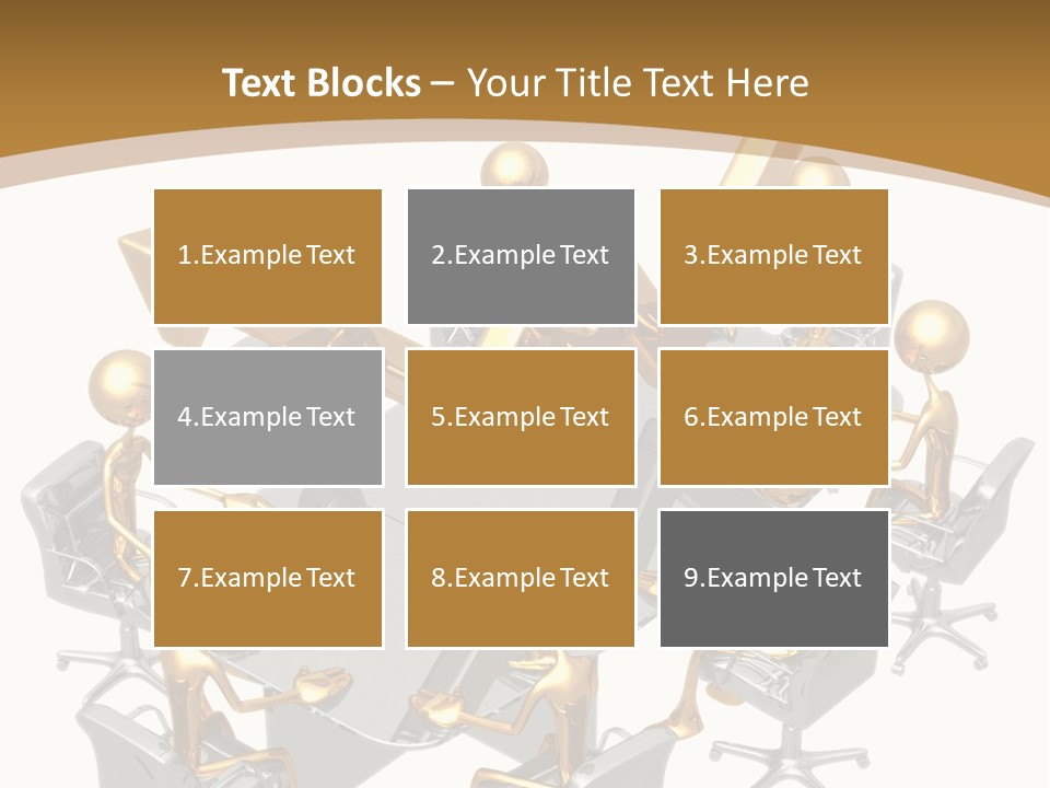 Boardroom Character Illustration PowerPoint Template