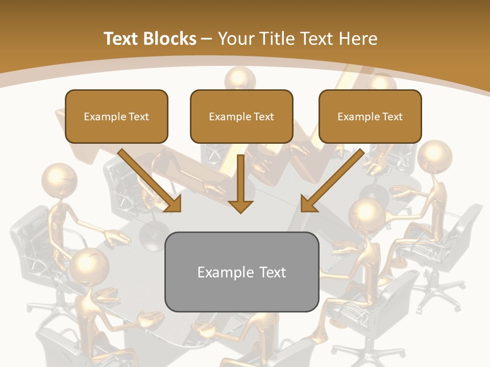 Boardroom Character Illustration PowerPoint Template