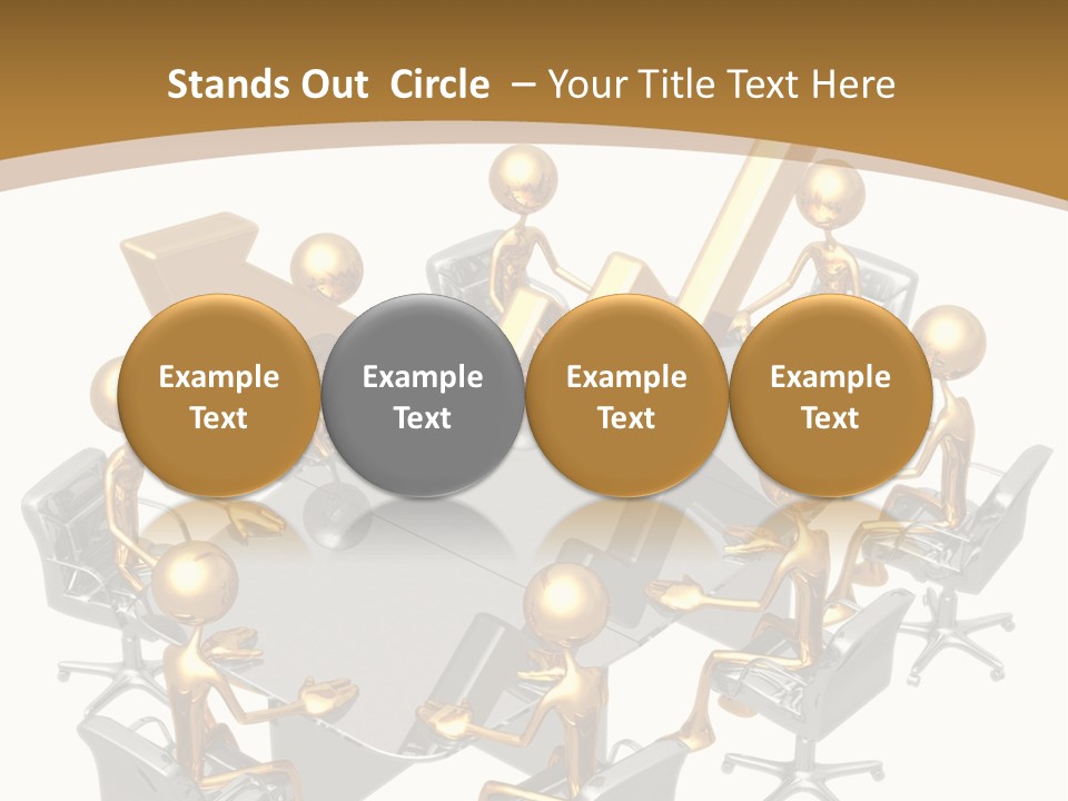 Boardroom Character Illustration PowerPoint Template