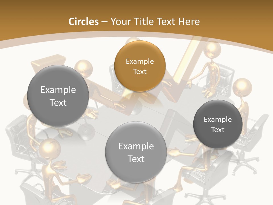 Boardroom Character Illustration PowerPoint Template