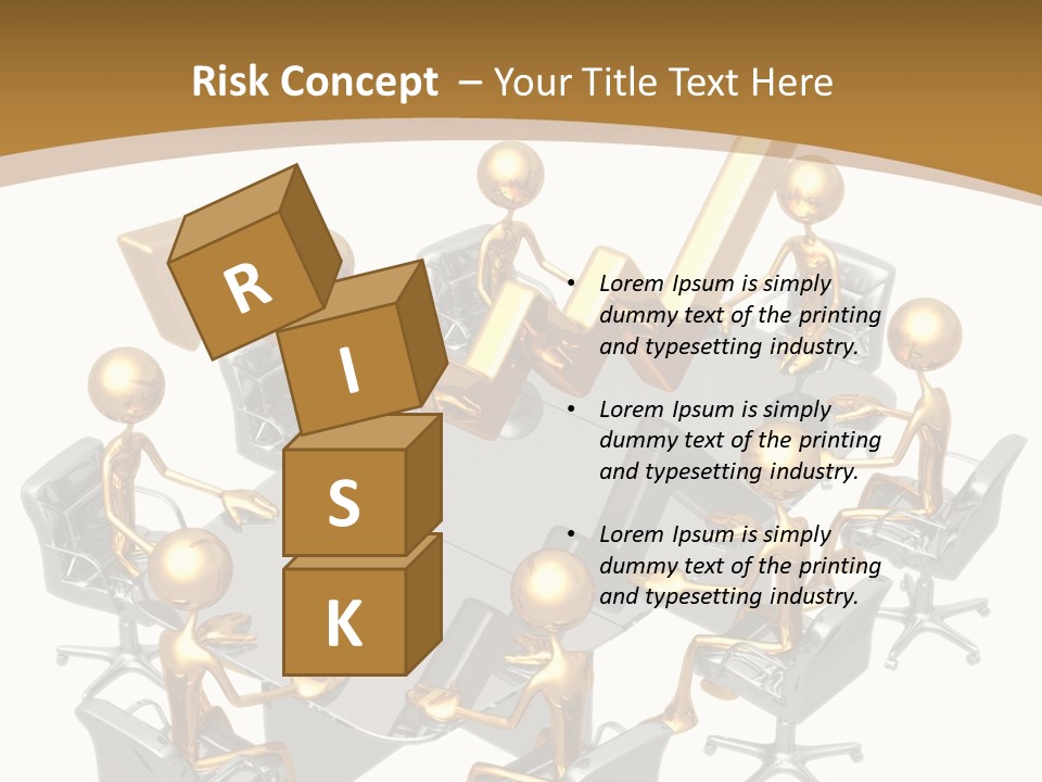 Boardroom Character Illustration PowerPoint Template