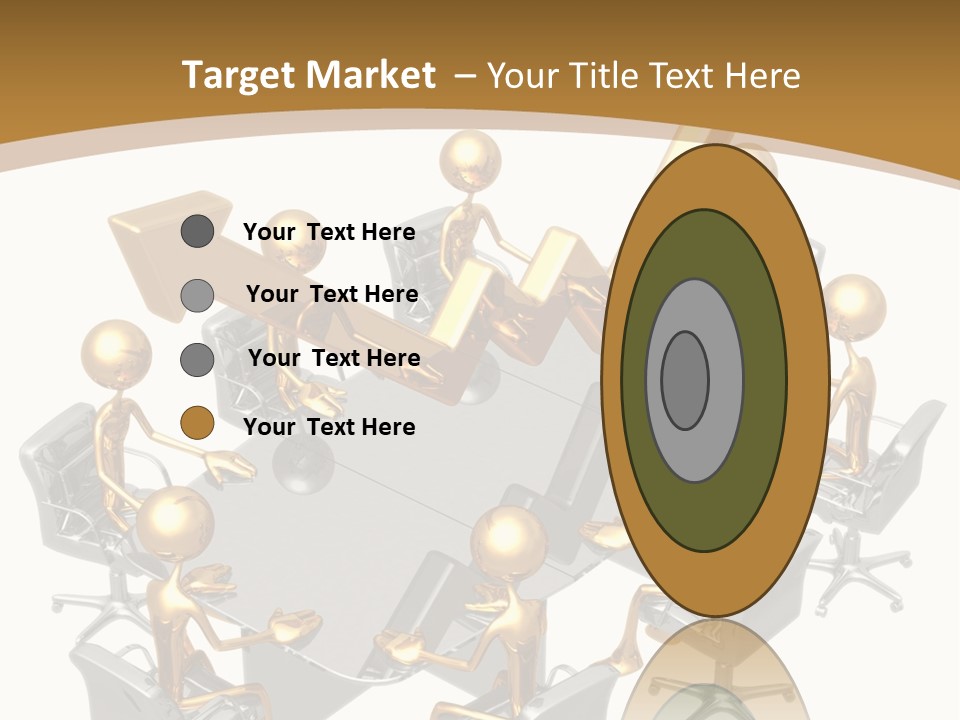 Boardroom Character Illustration PowerPoint Template