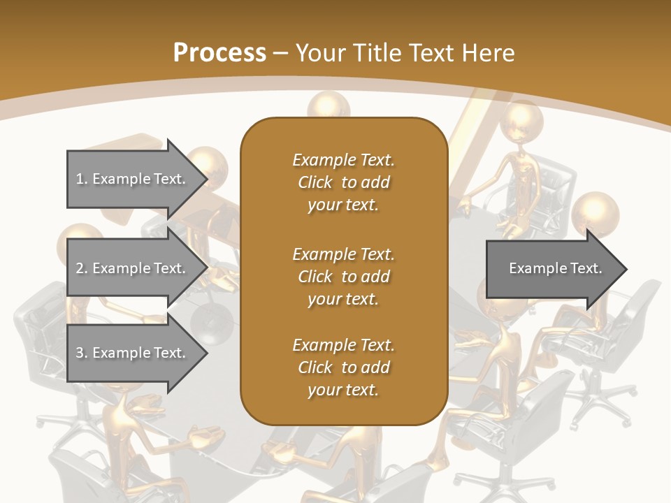Boardroom Character Illustration PowerPoint Template