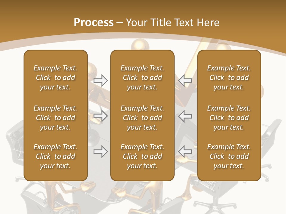 Boardroom Character Illustration PowerPoint Template