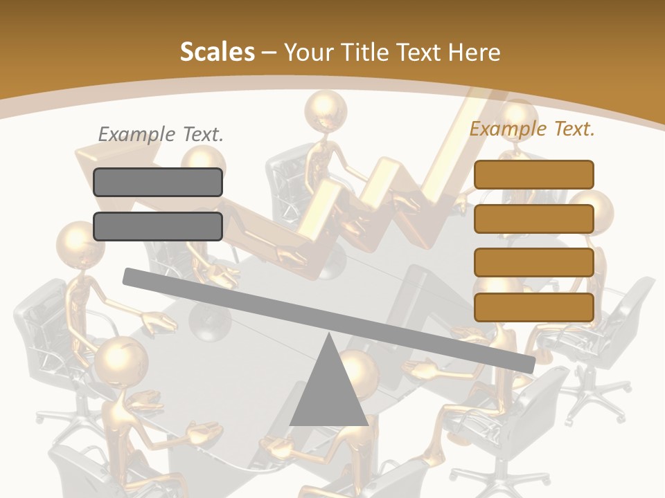 Boardroom Character Illustration PowerPoint Template