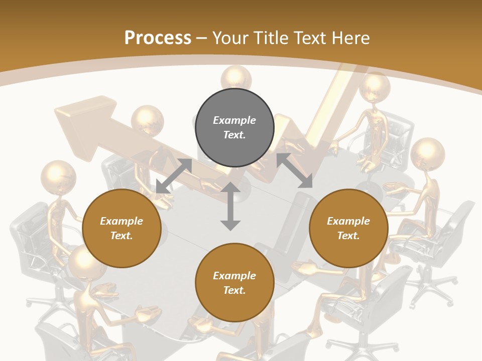Boardroom Character Illustration PowerPoint Template