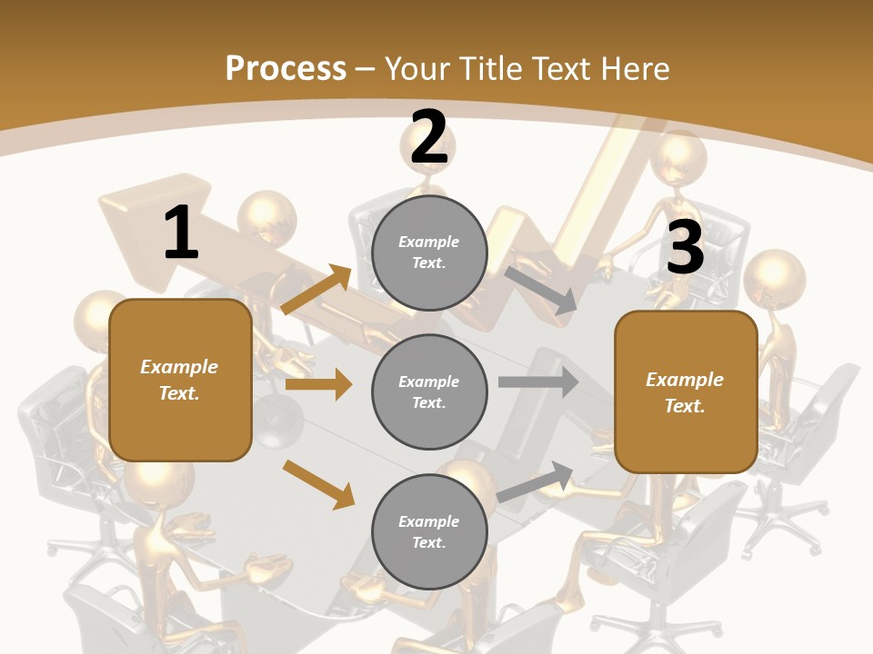 Boardroom Character Illustration PowerPoint Template