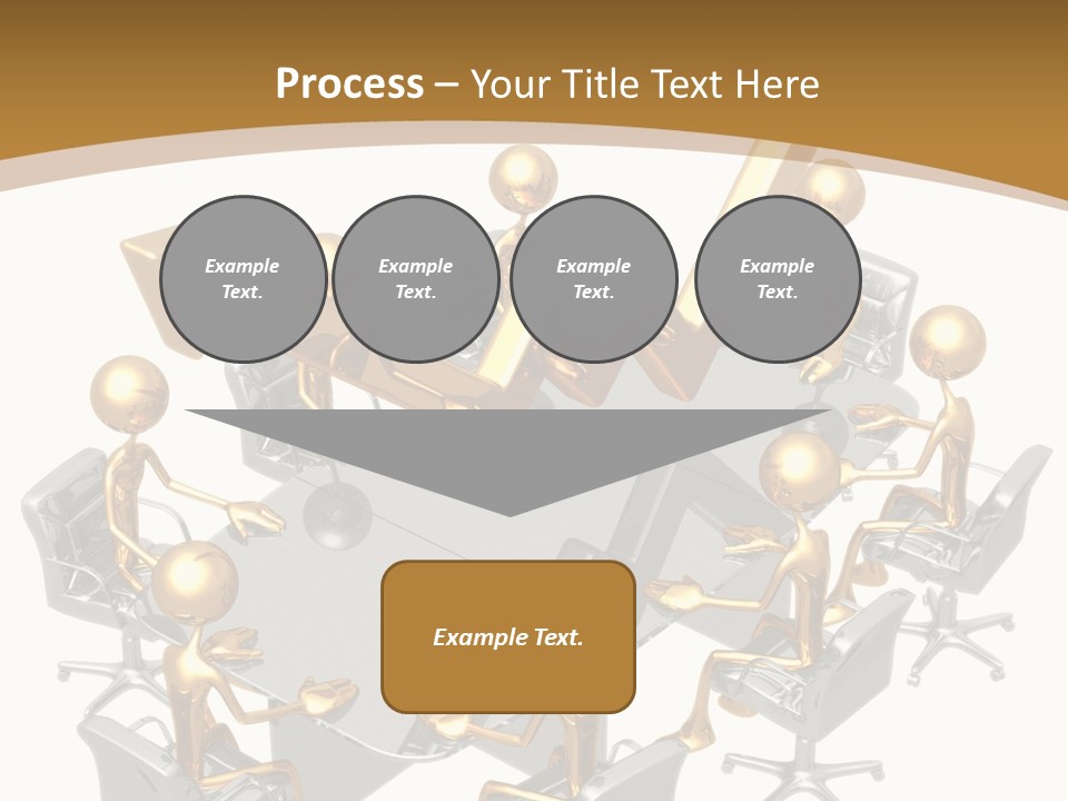 Boardroom Character Illustration PowerPoint Template
