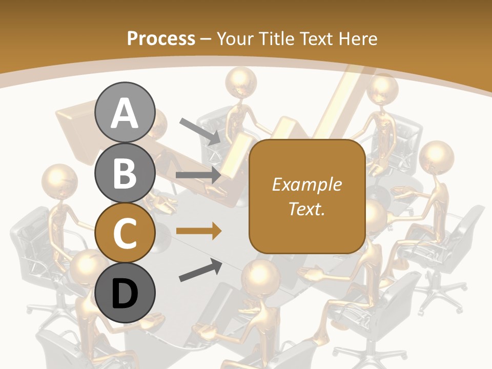 Boardroom Character Illustration PowerPoint Template