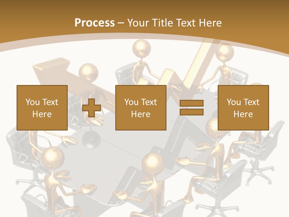 Boardroom Character Illustration PowerPoint Template
