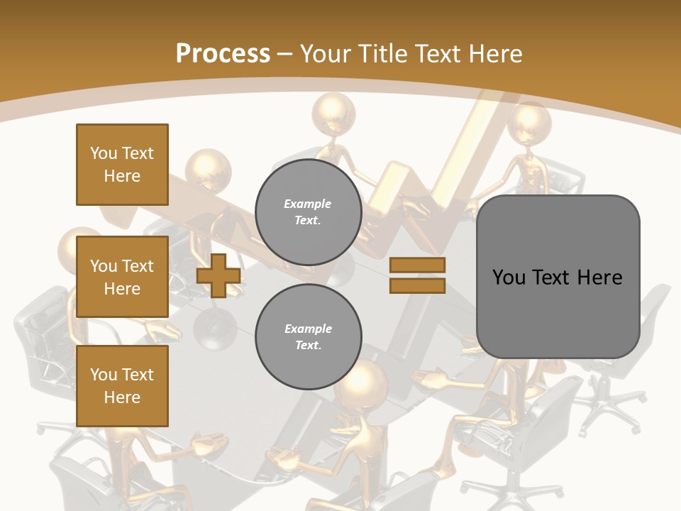 Boardroom Character Illustration PowerPoint Template