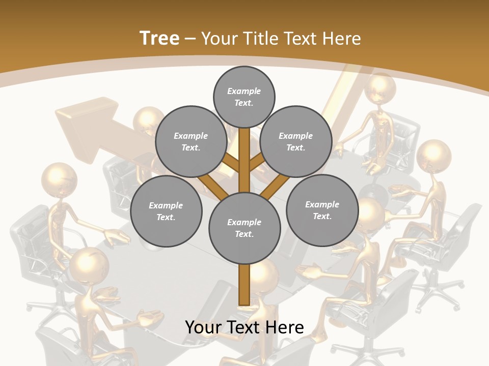 Boardroom Character Illustration PowerPoint Template