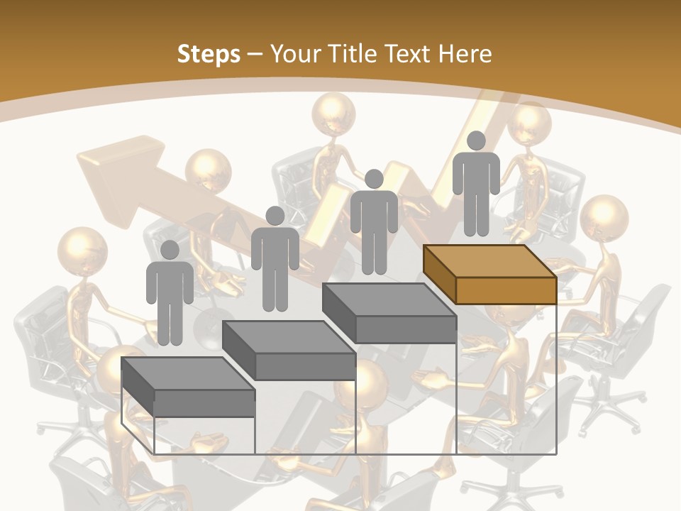 Boardroom Character Illustration PowerPoint Template