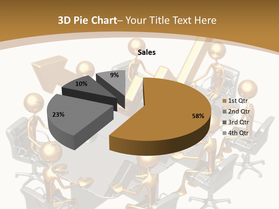 Boardroom Character Illustration PowerPoint Template