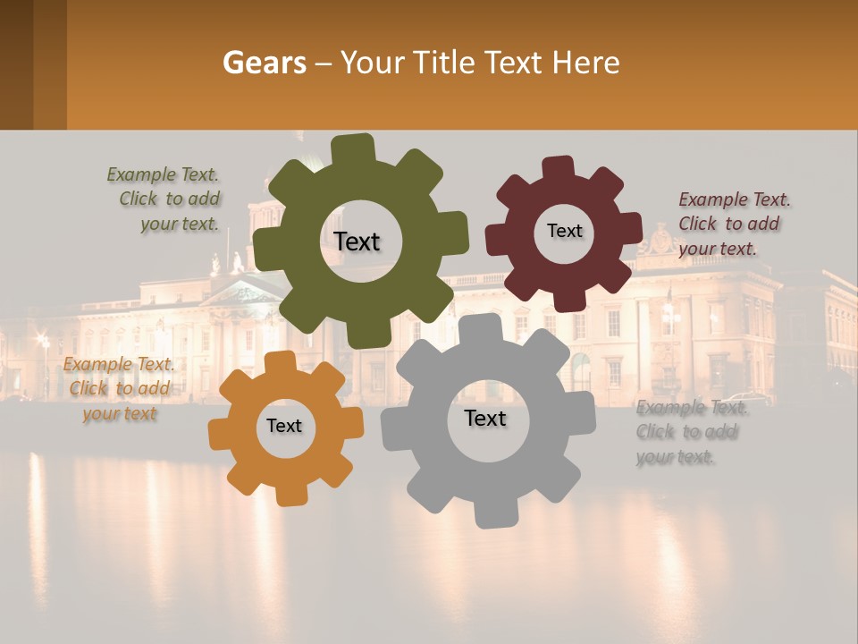 Government Showplace Dublin PowerPoint Template