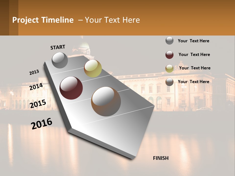 Government Showplace Dublin PowerPoint Template