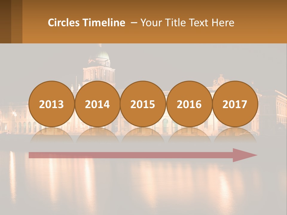 Government Showplace Dublin PowerPoint Template