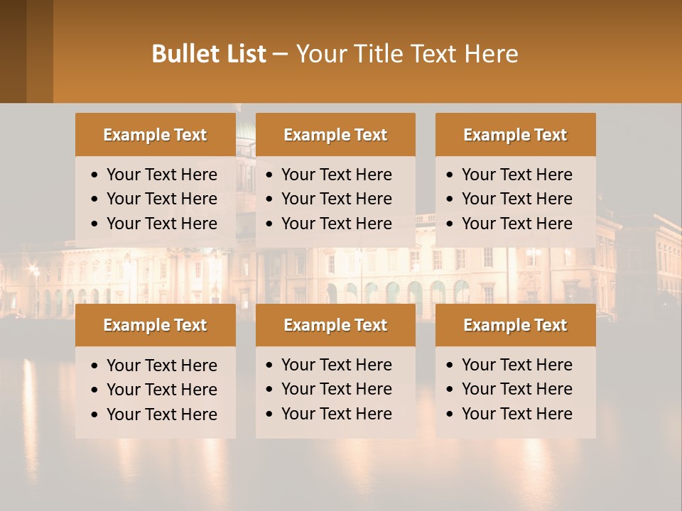 Government Showplace Dublin PowerPoint Template