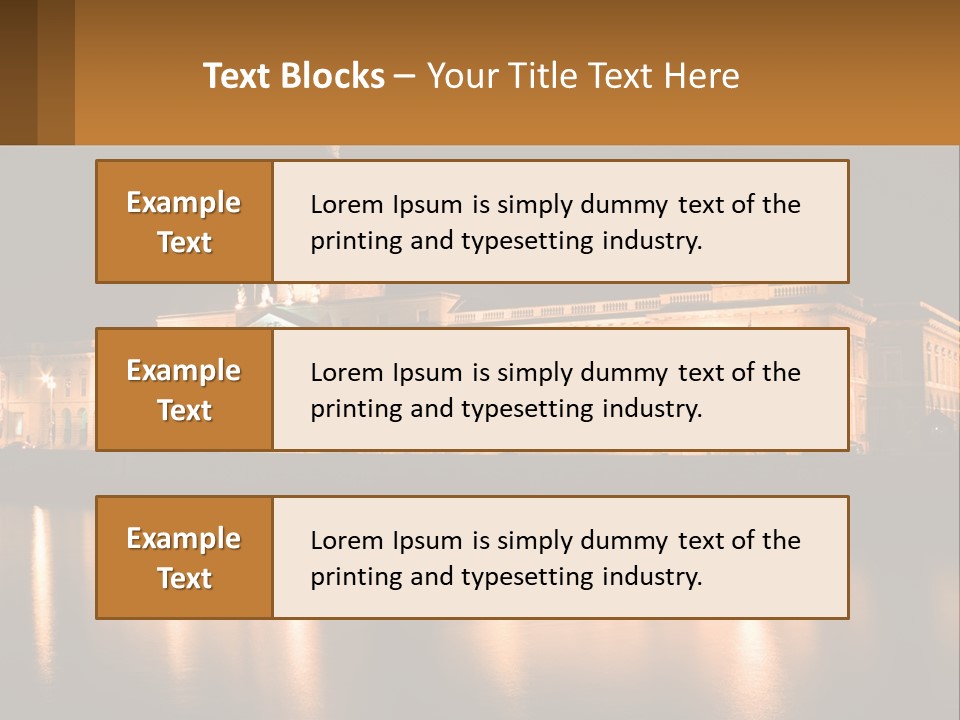 Government Showplace Dublin PowerPoint Template