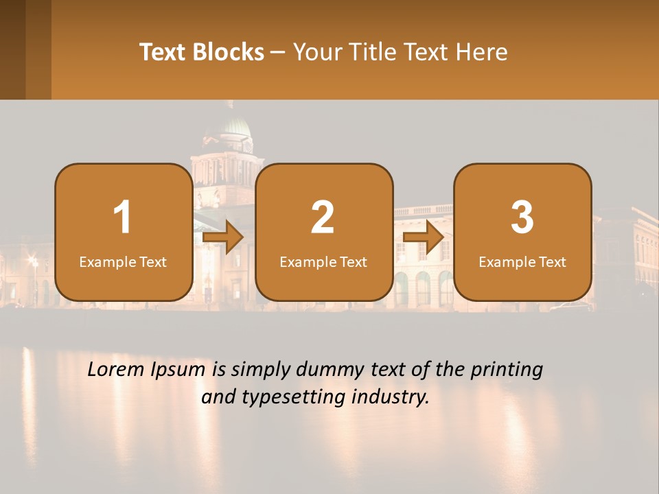 Government Showplace Dublin PowerPoint Template
