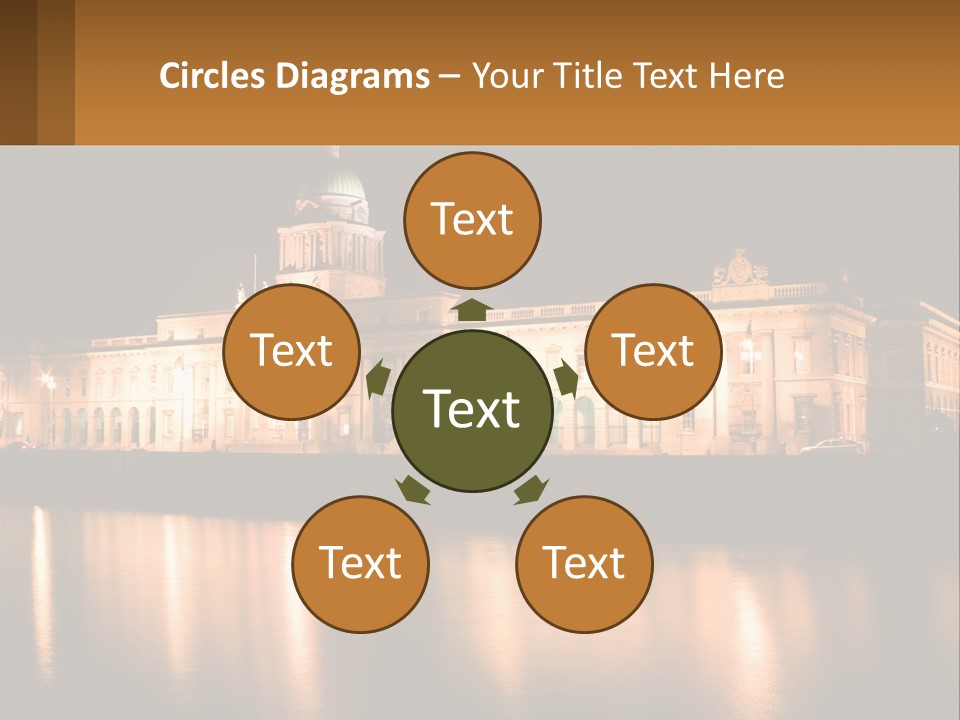 Government Showplace Dublin PowerPoint Template
