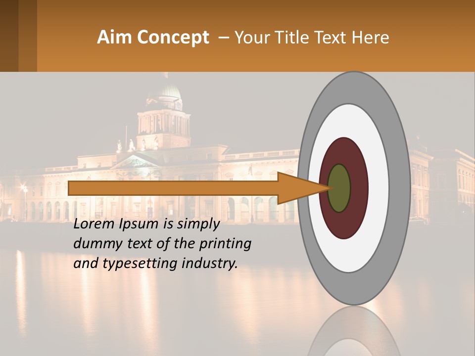 Government Showplace Dublin PowerPoint Template