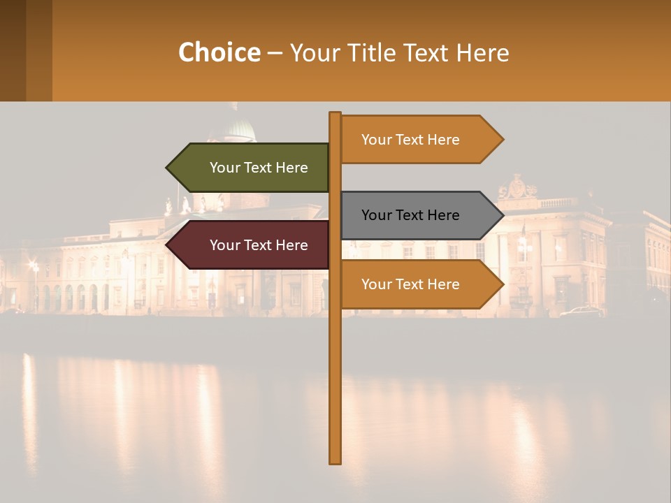 Government Showplace Dublin PowerPoint Template