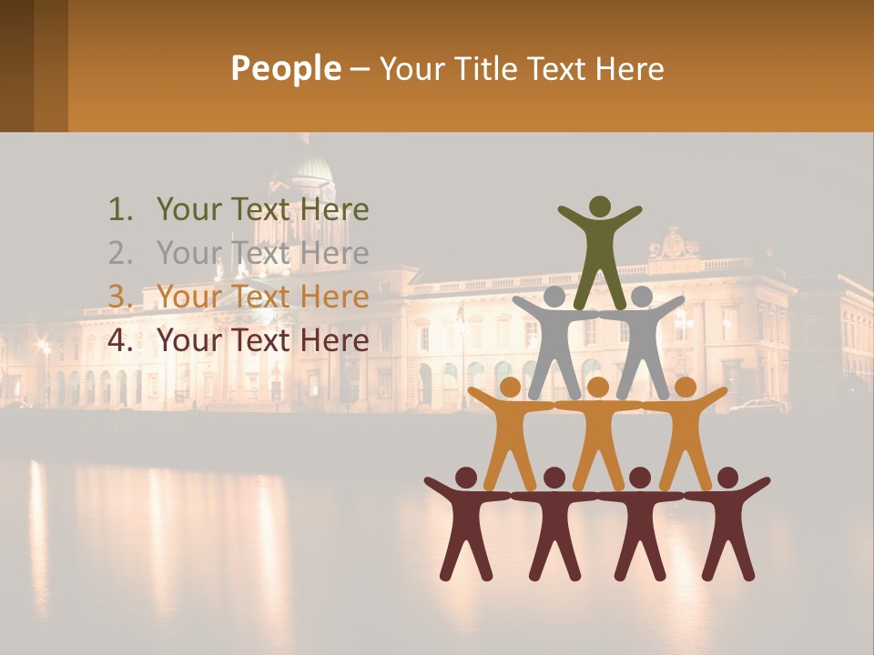 Government Showplace Dublin PowerPoint Template