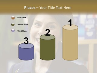 Jewelry Horizontal Lady PowerPoint Template