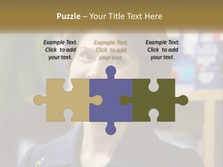 Jewelry Horizontal Lady PowerPoint Template