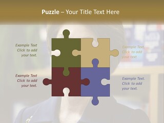 Jewelry Horizontal Lady PowerPoint Template