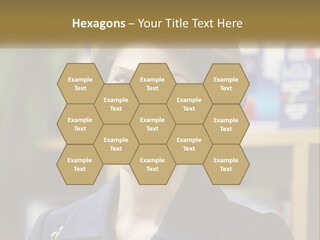 Jewelry Horizontal Lady PowerPoint Template