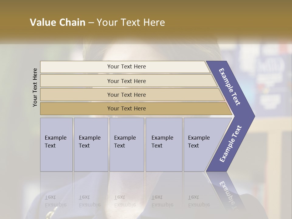 Jewelry Horizontal Lady PowerPoint Template