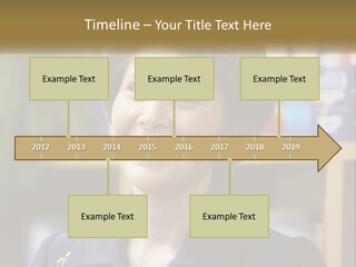 Jewelry Horizontal Lady PowerPoint Template