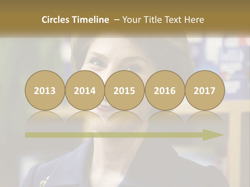 Jewelry Horizontal Lady PowerPoint Template