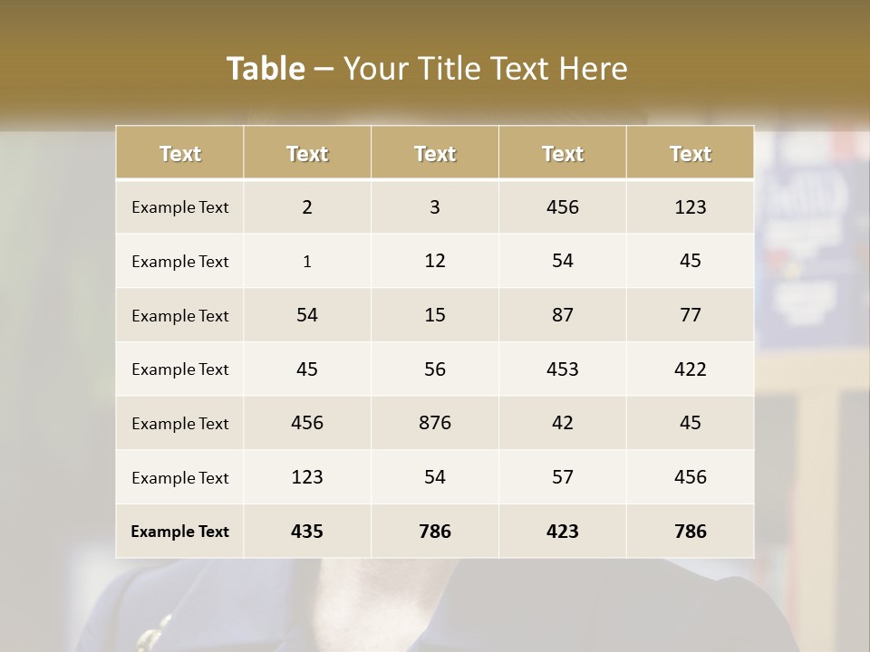 Jewelry Horizontal Lady PowerPoint Template