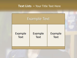 Jewelry Horizontal Lady PowerPoint Template